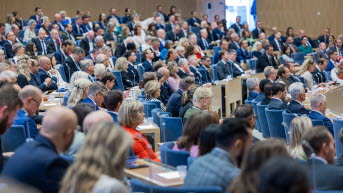 Kammaren i Riksdagshuset på Helgeandsholmen
