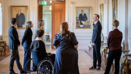 Guidad visning av Sammanbindningsbanan