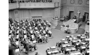 Andra kammaren, Helgeandsholmen