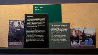 Bilder och texter om Elsa Laula