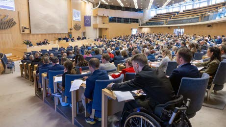 Ledamöter som voterar i kammaren