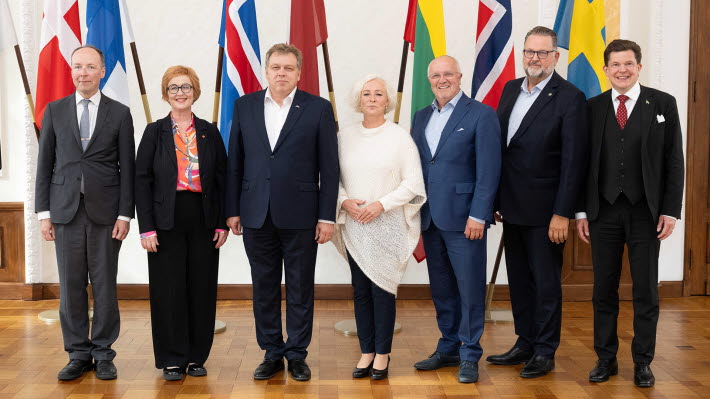 Talmannen på besök i Estland