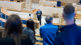 Secretary-General of the Riksdag Ingvar Mattson.