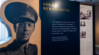 Närbild Folke Bernadotte