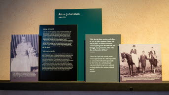 Bilder och texter om Alma Johansson