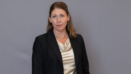 Portrait of Minister for Health Care Elisabeth Lann (KD).