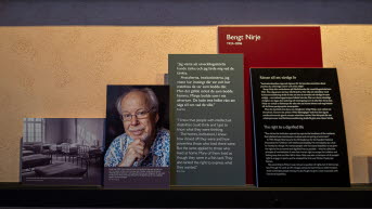 Bilder och texter om Bengt Nirje
