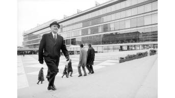 Sergels torg ger plats för enkammarriksdagen